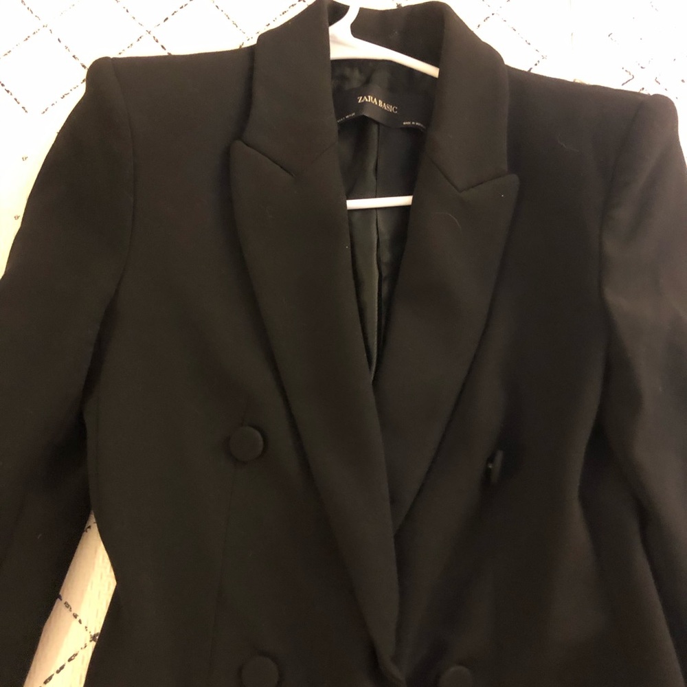 Zara black blazer size small